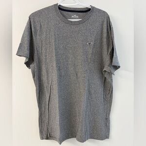 Hollister Gray Men’s T-Shirt - XL